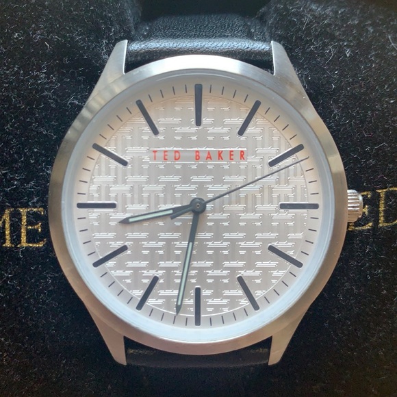 Ted Baker London Other - Ted Baker Manhatt Silver Men's Wrist Watch NWT